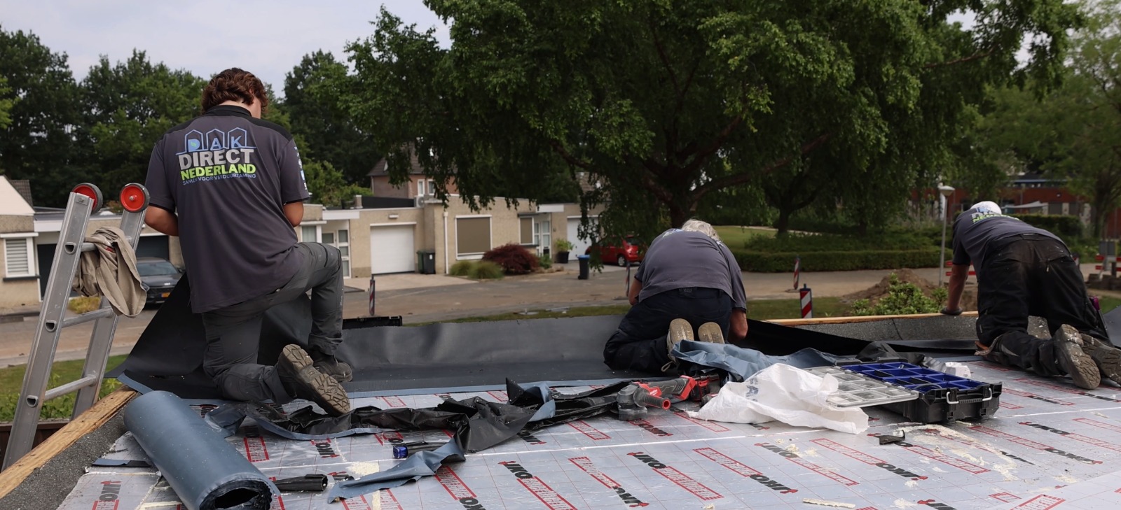Dak direct Plat dak isolatie Dakdekker limburg